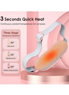 TIGER Fast Heating Menstrual Pain Relief Belt for Women – Portable Heating Pad for Period Cramps with 3-Stage Adjustable Heat – Rechargeable Electric Waist Belt – Comfortable, Lightweight, Quick Cramp Relief for Lower Abdominal Pain & Back Pain  - Image 2