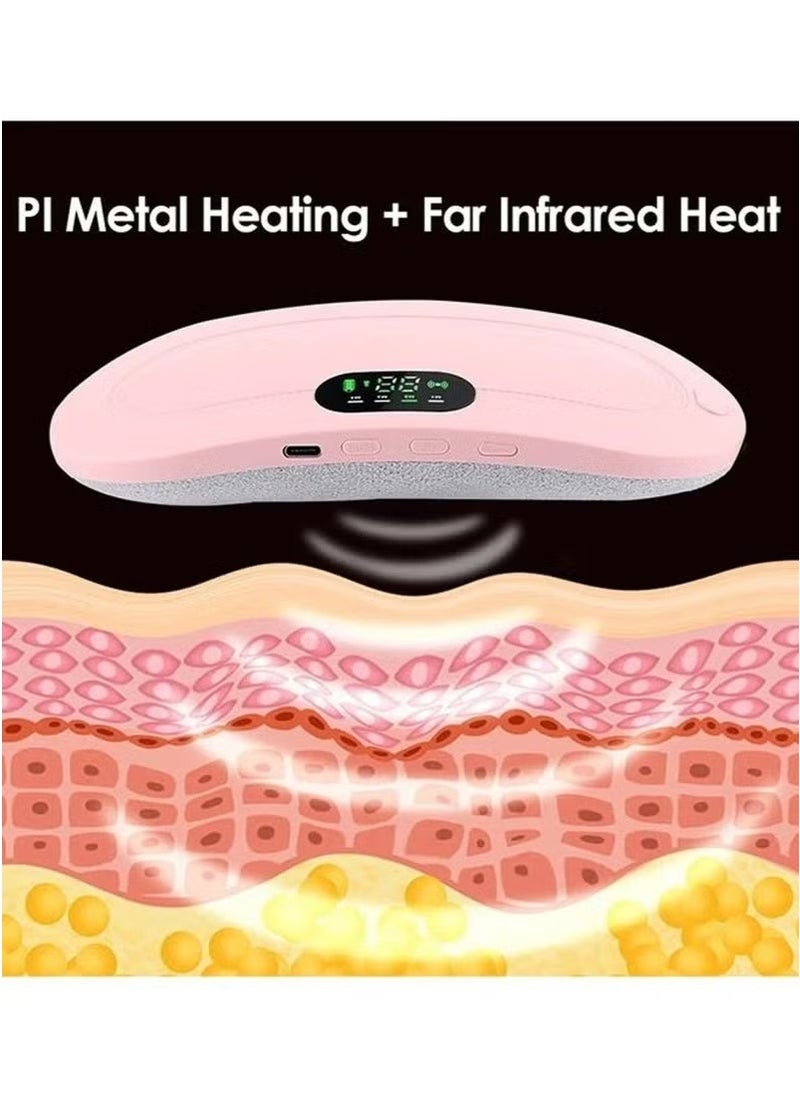 TIGER Fast Heating Menstrual Pain Relief Belt for Women – Portable Heating Pad for Period Cramps with 3-Stage Adjustable Heat – Rechargeable Electric Waist Belt – Comfortable, Lightweight, Quick Cramp Relief for Lower Abdominal Pain & Back Pain  - Image 5