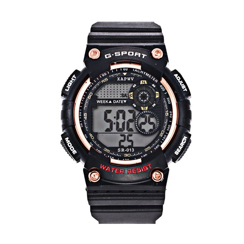 Cararon'S New Genuine Men'S Watch Waterproof Digital Display Fashion Sports Multi-Function Electronic Watch Dropshipping - Image 1