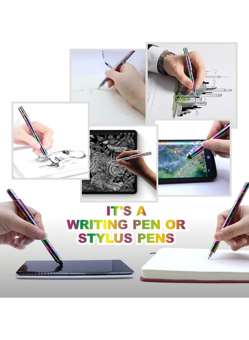 GNAFOTU Fidget Pen, Magnetic Pen,Teen Decompression Magnetic Metal Pen, Cool Multifunctional Deformable Magnet Writing Pen, Eliminate Pressure Fidget Toy Gift for Kids or Friends  - Image 3