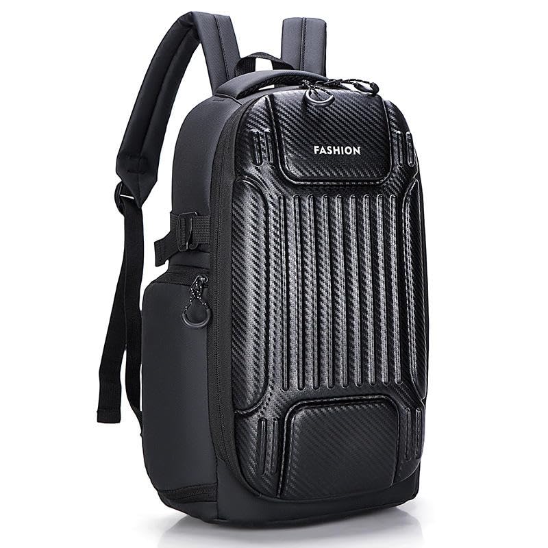 Zebroc Stylish Hard Shell Waterproof Backpack for Men & Women | 20-35L Oxford Fabric Travel & College Bag | Durable Multi-Compartment Daypack for Work, Outdoor & Everyday Use (Model-443) - Image 1
