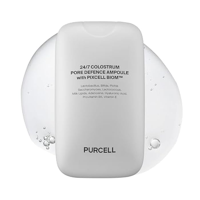 PURCELL 24/7 Colostrum Ampoule Mist - Glass skin with Long Hydration, Poreless Smooth Skin, Before & After Makeup, Hyaluronic Acid and Vitamin, For All Skin types, 1.85 fl oz - Image 1