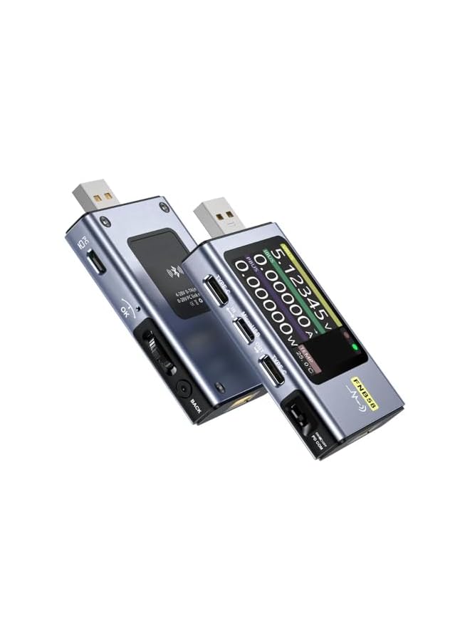 PROMASS promass FNB58 Digital Voltmeter Ammeter USB Tester TYPE-C Fast Charge Detection Trigger Capacity Measurement Ripple Measurement with bluetooth 4-28V Monitoring voltage  - Image 2