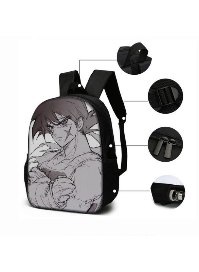 عام حقيبة الظهر المطبوعة الشائعة - مجموعة حقيبة الظهر المكونة من ثلاث قطع (يمكن استخدامها للطلاب والأطفال والأصدقاء للنزهات وتسلق الجبال وما إلى ذلك) - 110 - Image 4