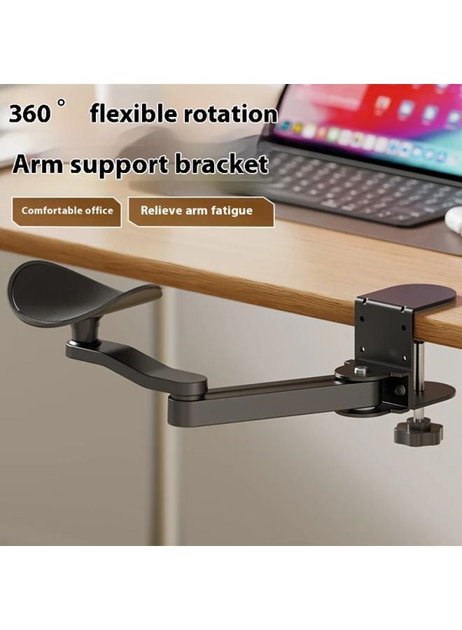 Multi Function Arm Stand White Adjustable Height Ergonomic Desk Extension - Image 4