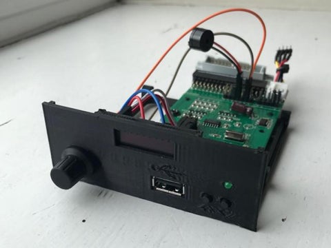 Zx Spectrum +3, Amstrad CPC6128 / 664 / Fd-1 & Tatung Einstein Gotek USB Floppy Disk Emulator Internal Caddy