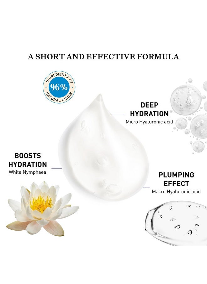 إمبريوليس مصل حمض الهيالورونيك خفيف الوزن للوجه من Hydraserum مع زنبق الماء الأبيض للبشرة الدهنية والمختلطة، 1.01 أونصة سائلة  - Image 5