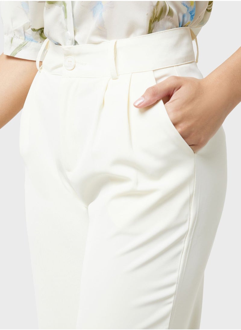 ELLA Front Pleated Pants  - Image 4