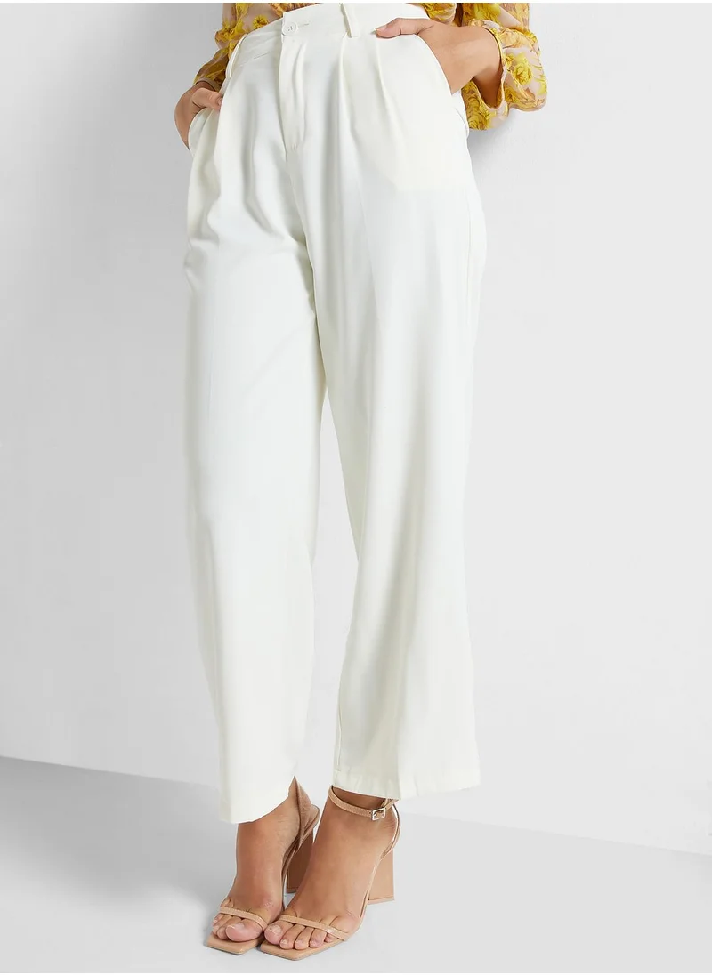 ELLA Front Pleated Pants