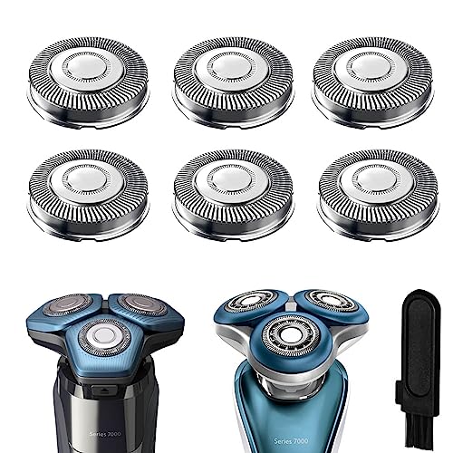 PAI4LEISI SH71 Replacement Heads Compatible with Philips Norelco Shaver Series 7000 and 5000 Triple Razor with Durable Sharp Blade,Comfortcut Replacement Blades,Razor Blade for Philips Norelco S7782 S7788 - Image 1