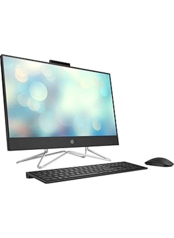 HP All-in-One 24 Laptop With 24-Inch Display, Core i7-1255u Processor/16GB RAM/1TB SSD/Intel Iris XE Graphics/Windows 11 English/Arabic English/Arabic Black - Image 1