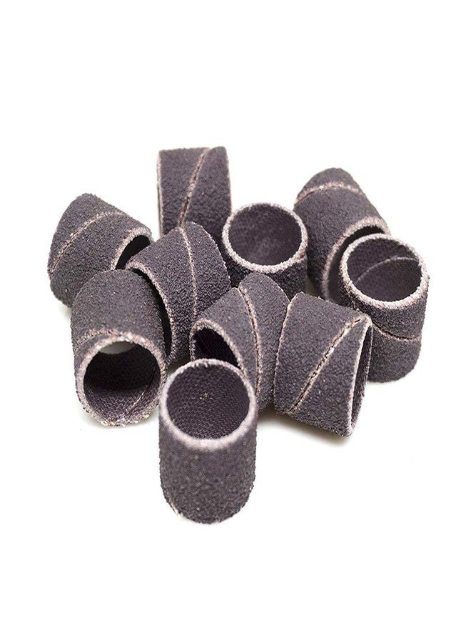Benchmark Abrasives 1/2" x 1/2" Aluminum Oxide Sanding Bands, Spiral Bands Rotary Sander Attachment for Drill & Die Grinder, Metal Polishing, Sanders for Woodworking Sander Tool (10 Pack), 80 Grit - Image 1