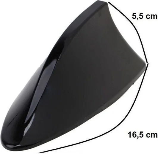 NKT GROUP Nokta Dacia Logan Suitable Electric Shark Shark Whale Ceiling Antenna Black