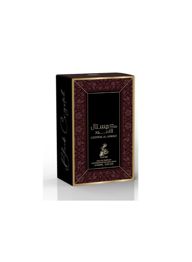 Sahari Crystal Al Aswad For Women EDP 100ml - Image 3