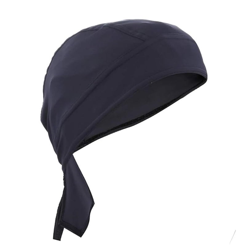 BISMAADH Stretch Lycra 4way Patka/Skull Cap Bandana - Cycling, Riding, Fashionable Helmet Liner Head Cap for Men & Women - Image 1