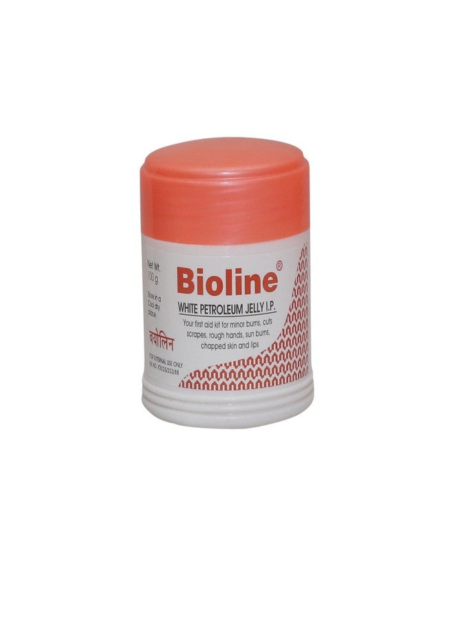 بايولاين فازلين بيولاين - أبيض، عبوة 100 غرام - Image 1