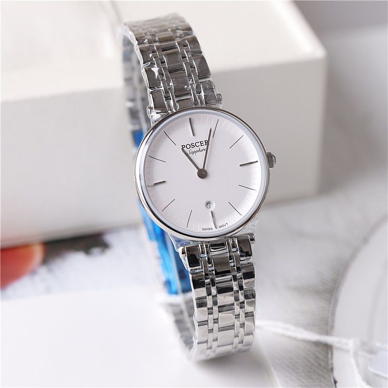 Porsche watch, women's watch, men's watch, quartz watch, simple and ultra-thin, couple's watch, Porsche 8278 - Image 1