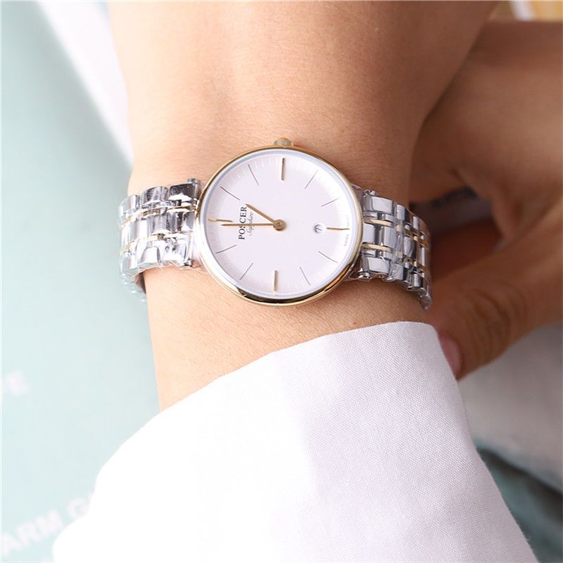 Porsche watch, women's watch, men's watch, quartz watch, simple and ultra-thin, couple's watch, Porsche 8278 - Image 2
