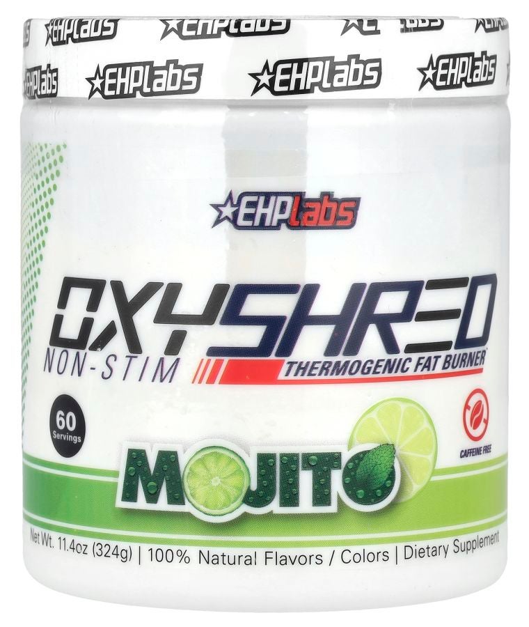 EHPLabs OxyShred Non-Stim Thermogenic Fat Burner Mojito 11.4 oz (324 g)