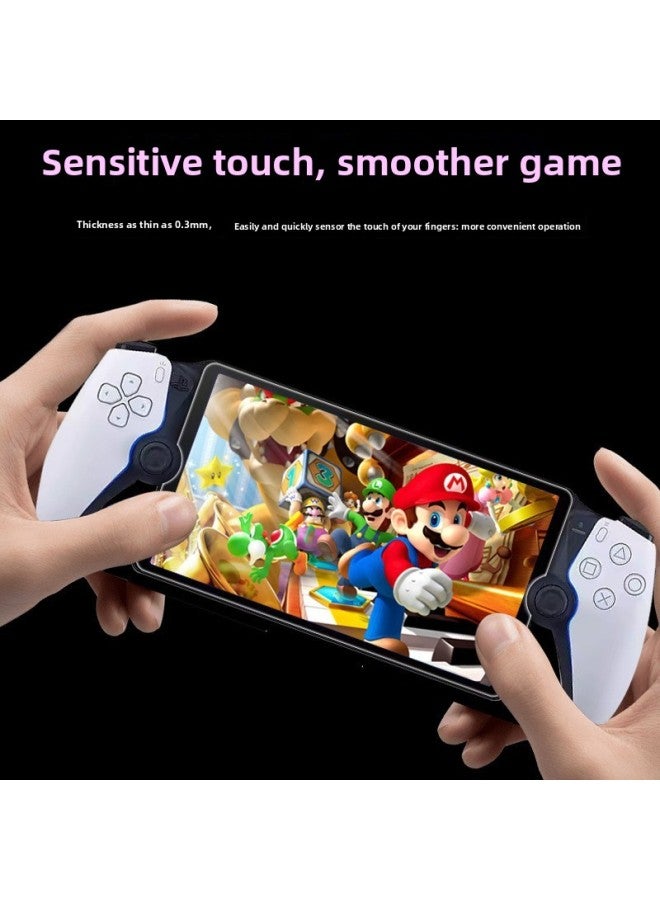 مناسب لجهاز Sony PS5 Streaming Handheld PlayStation Portal شاشة زجاجية عن بعد طبقة زجاجية مضادة للخدش - اللون: من أجل Sony PS5 Plus التعبئة والتغليف قطعتين - Image 2