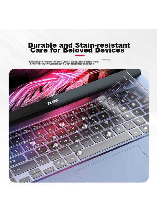 Jplayer Asus Rog Strix G17/17 Plus Keyboard Cover, Strix G17/17 Plus Ultra Edition Protective Film, Highly Transparent Ultra-thin Invisible Sticker, Anti-dirt Waterproof Dust Cover Tpu - Image 2