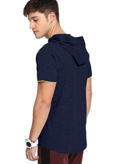 100% Cotton Men's Trendy Half Sleeve T Shirt with Hoodie - pzsku/Z1D47483B2075FF0C3DBAZ/45/_/1679384452/163cbda5-4aeb-46a7-a447-2979c2b0fd42