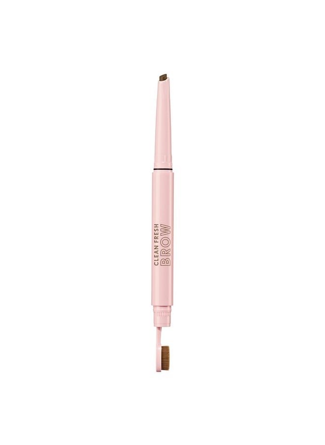 CoverGirl - Clean Fresh Brow Filler Pomade, 400 Soft Brown, Eyebrow Pencil, Ultra-Precise Tip, Creamy Formula, Highly Pigmented, Soft Matte Finish, Vegan Formula, 0.007Oz - Image 1