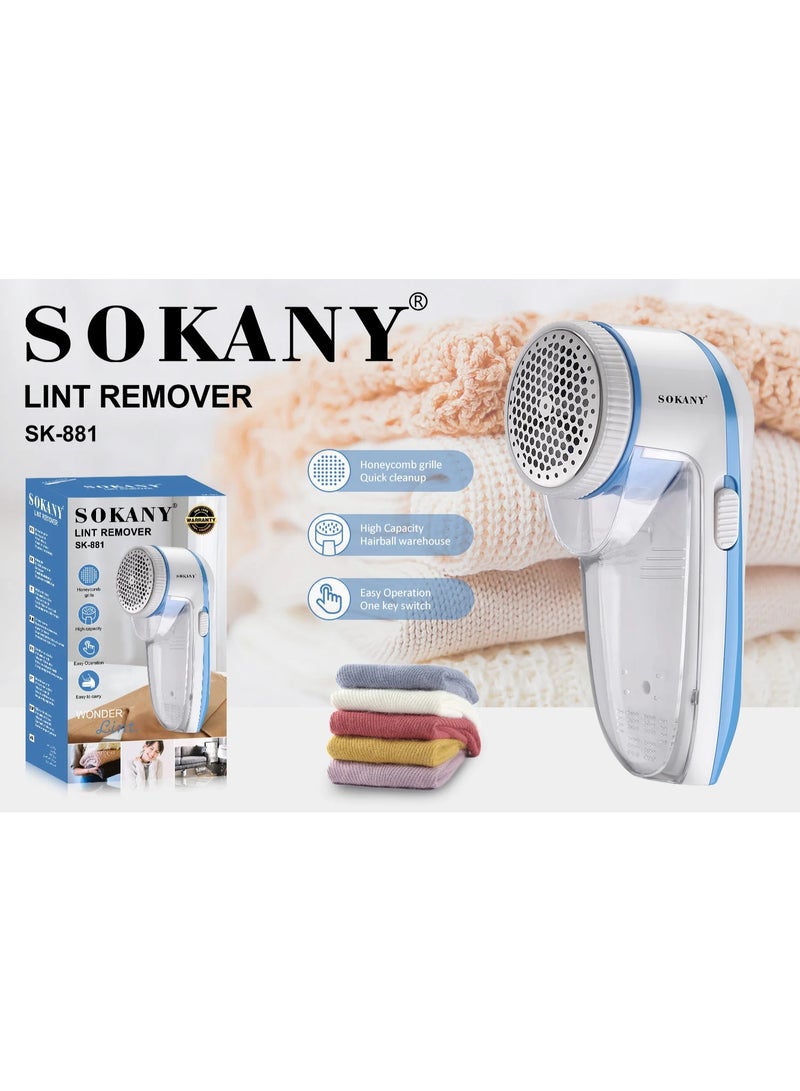 Sokany SK-881 Rechargeable Electric Lint Remover - Image 1