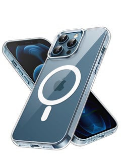 IPhone 12 Pro Max Case Camera Control Compatible with MagSafe Shockproof Military-Grade Protection Magnetic Phone Case for iPhone 12 Pro Max Classic Hybrid Case Clear
