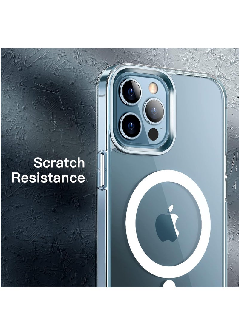 DUSALA - IPhone 12 Pro Max Case Camera Control Compatible with MagSafe Shockproof Military-Grade Protection Magnetic Phone Case for iPhone 12 Pro Max Classic Hybrid Case Clear - Image 1