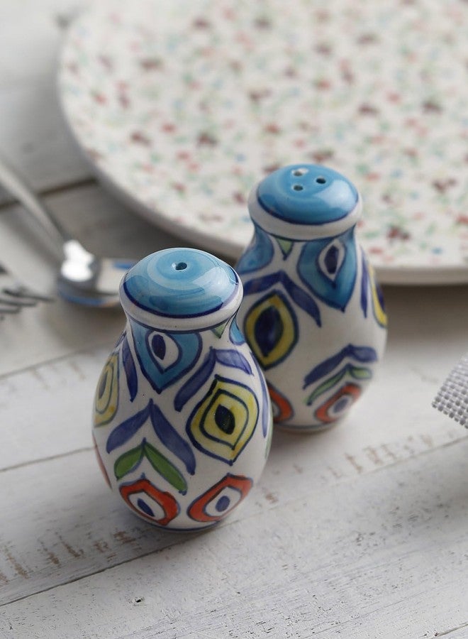 Miah Decor MD-111 Multicolour Stoneware Storage(Set of 2)