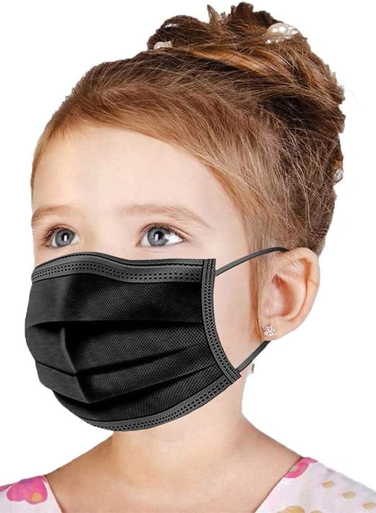 عبوة من 50 قطعة من أقنعة الوجه التي تستخدم لمرة واحدة للأطفال - Image 1