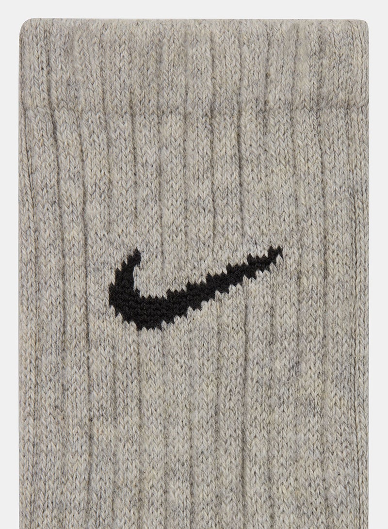 Nike Unisex Nike Value Cotton Cushioned Crew Socks – 3-Pack - Image 5