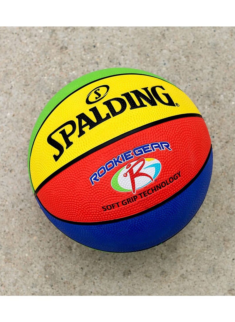 SPALDING - Spalding Sturdy Rookie Gear Soft Firm Grip Technology Basketball Multicilour 27.5inch - Image 1