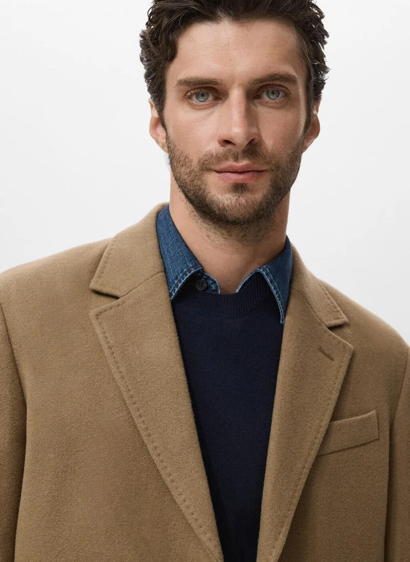 مانجو مان معطف صوف