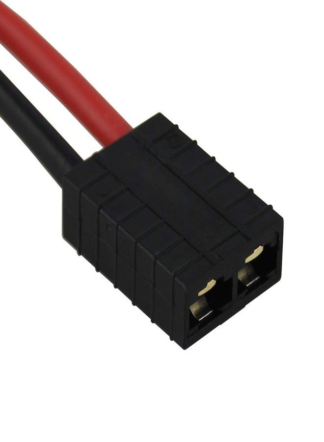 OliYin 3pcs Compatible with TRX Female to Plug for Tamiya Male Connector Adapter Cable 14awg 5cm 1.96in for NiCd NiMH Dynamite(Pack of 3) - Image 5