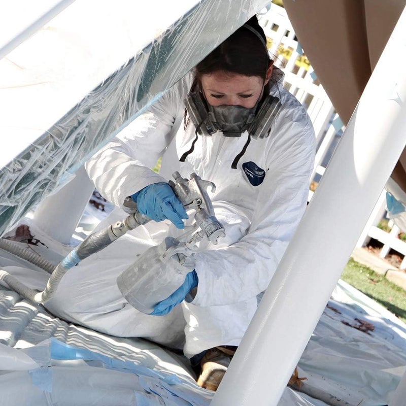 Trimaco 14122 Large No Elastic Tyvek Coveralls - Image 4