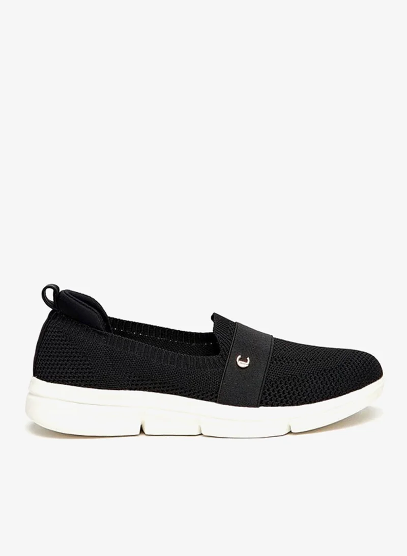 Womens Textured Slip-On Shoes