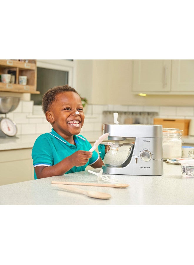 Casdon Kenwood Mixer | Toy Food Mixer for Children Aged 3+ | Perfect for Budding Bakers Who Enjoy Mixing Real Food - Image 2