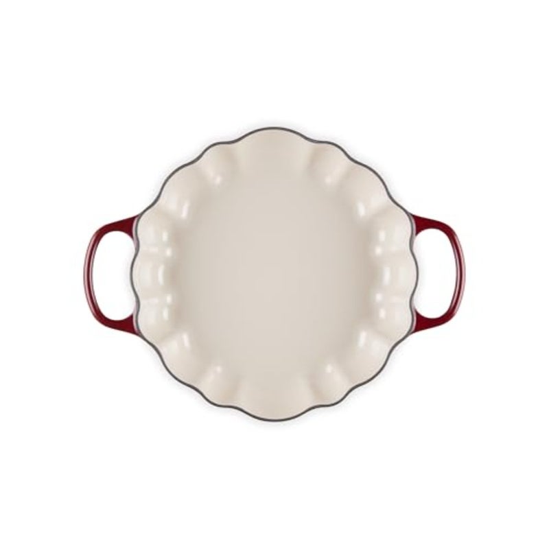 Enameled Cast Iron Figural Pumpkin Braiser for cooking, enameled cast iron, Rhone color, durable nonstick surface and even heat distribution - Image 3