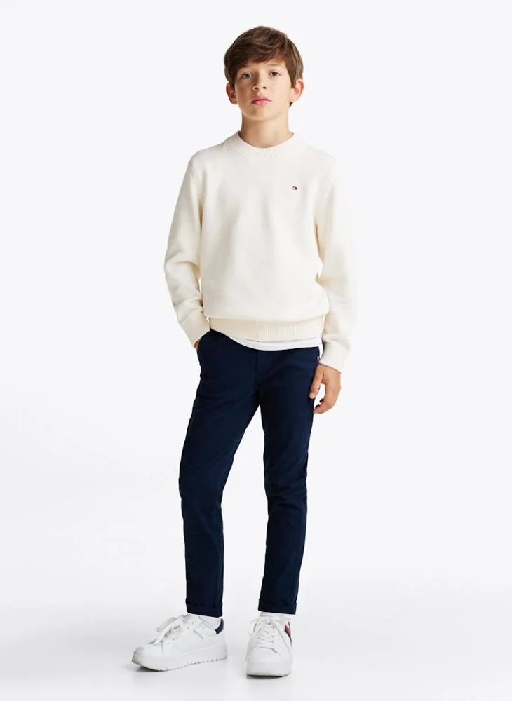 TOMMY HILFIGER 85 ELBOW PATCH REG SWEATER