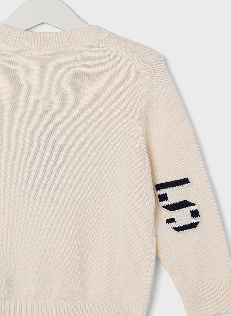 TOMMY HILFIGER 85 ELBOW PATCH REG SWEATER