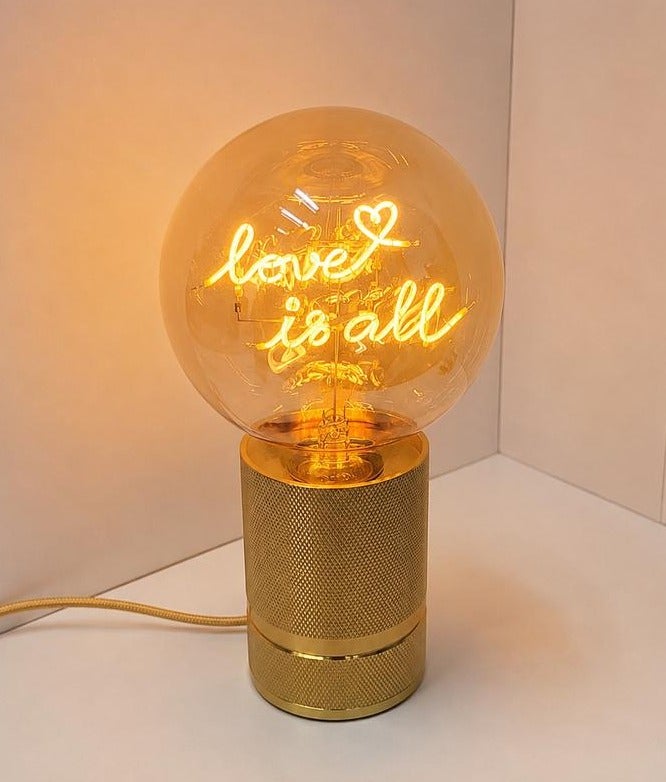 MITB Bundle Pop Table Lighting Set with Decorative Lamp and Modern Lamp Base – Ambient Desk Lighting Set for Bedroom, Living Room and Office - Image 1