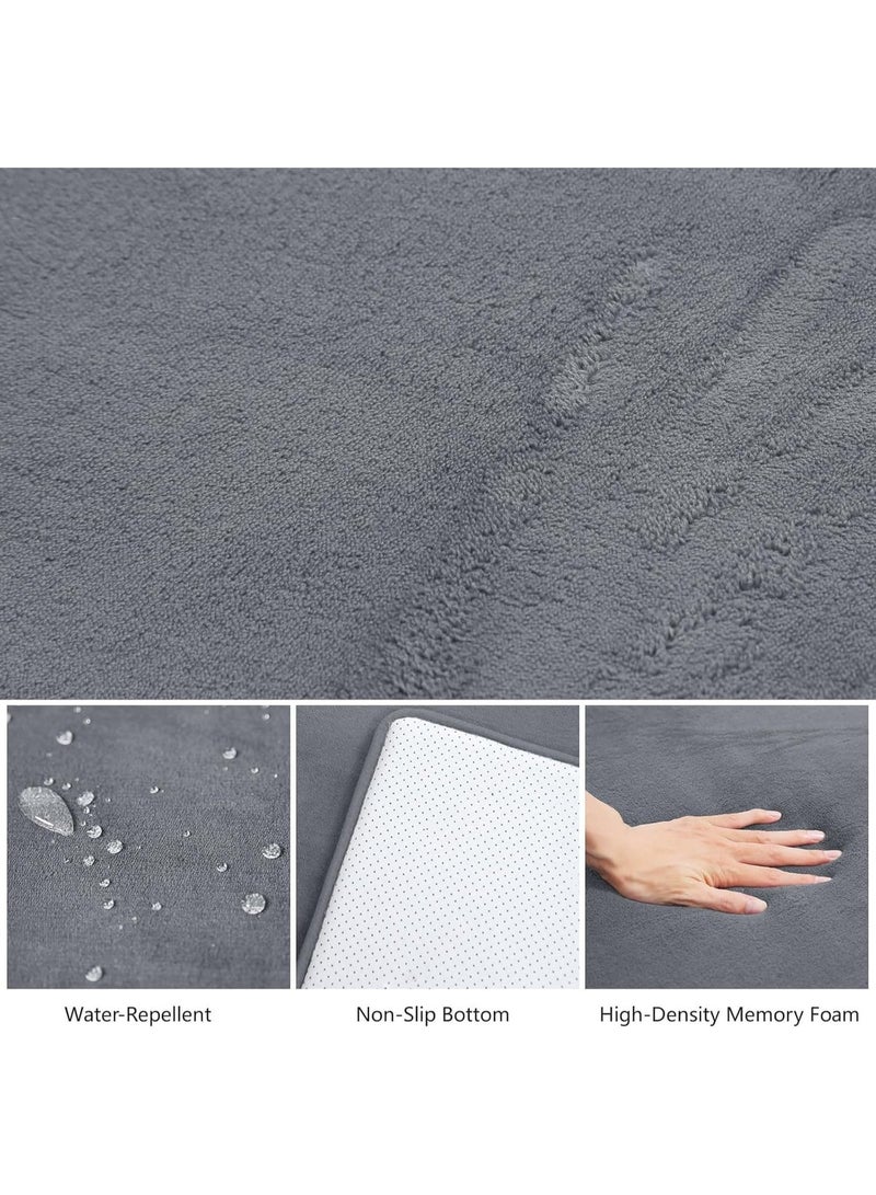 YOUWE7 Baby Play Mat for Floor,2CM Thick Elasti-Foam Playpen Mat for Tummy Time,Water Repellent Soft Coral Velvet for Toddler,Infant,Kids,Non-Slip Backing Safe for Crawling - Image 4