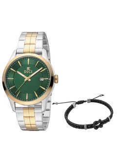 Men's Analog Stainless Steel Wrist Watch - DC1G236M0054 SET - 33 mm