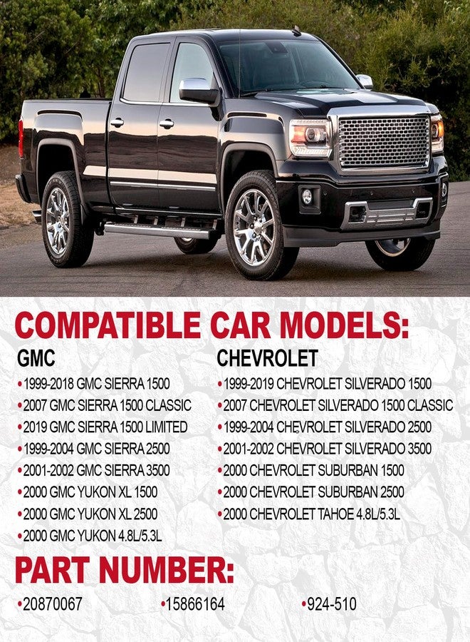 Hsbang Spare Tire Hoist Compatible with Chevy Silverado 1500 2500 3500 Suburban Tahoe 1999-2017,GMC Sierra 1500 2500 3500 Yukon 924-510 20870067 - Image 2