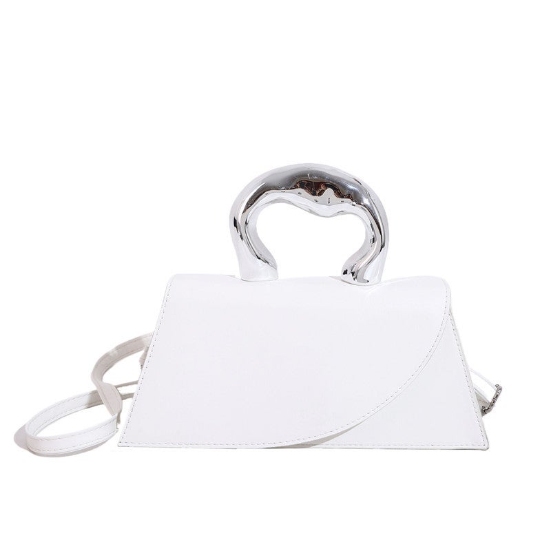 Niche Design Handbag Bag Women'S 2024 Spring And Trapezoidal Small Square Bag Stylish Personalized Fashion Handbag - Image 1