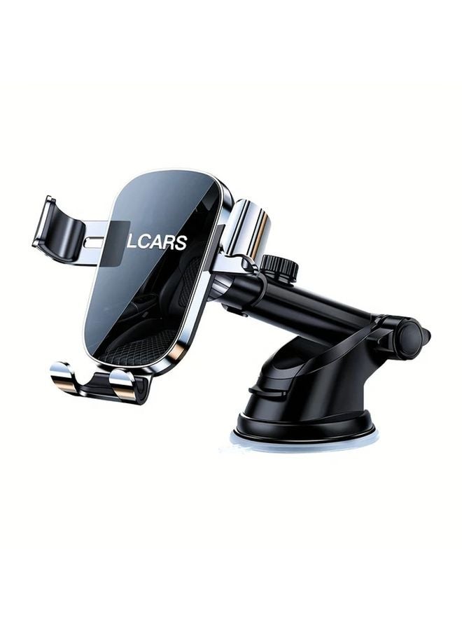 Black Universal Car Phone Holder Dashboard Suction Cup Mount For Mobile Navigation - Image 4