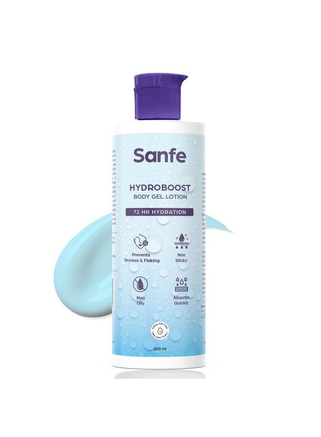 سانفي لوشن جل للجسم هيدروبوست مغذي عميق وترطيب طويل الأمد يحتوي على الجلسرين سريع الامتصاص وغير دهني للبشرة الجافة والمتقشرة 200 مل - Image 1
