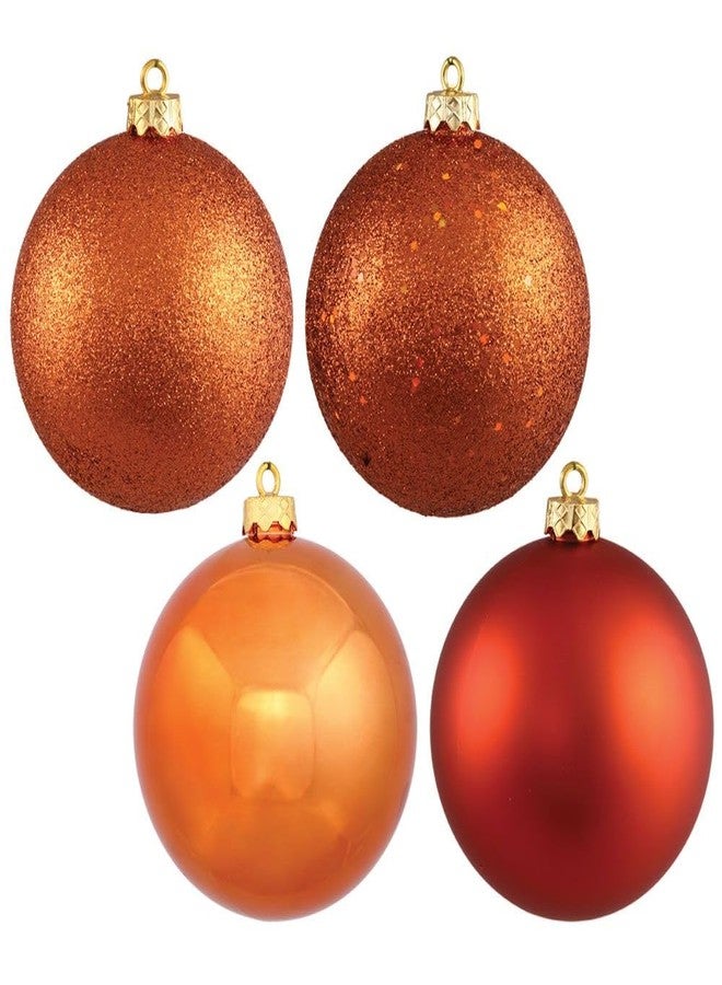 Vickerman 3" Pink 4-Finish Ball Ornament Set.Includes 16 Ornaments per Box. - Image 2